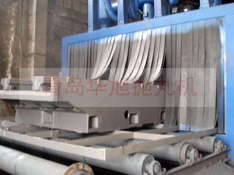 汽車(chē)大梁拋丸打砂機